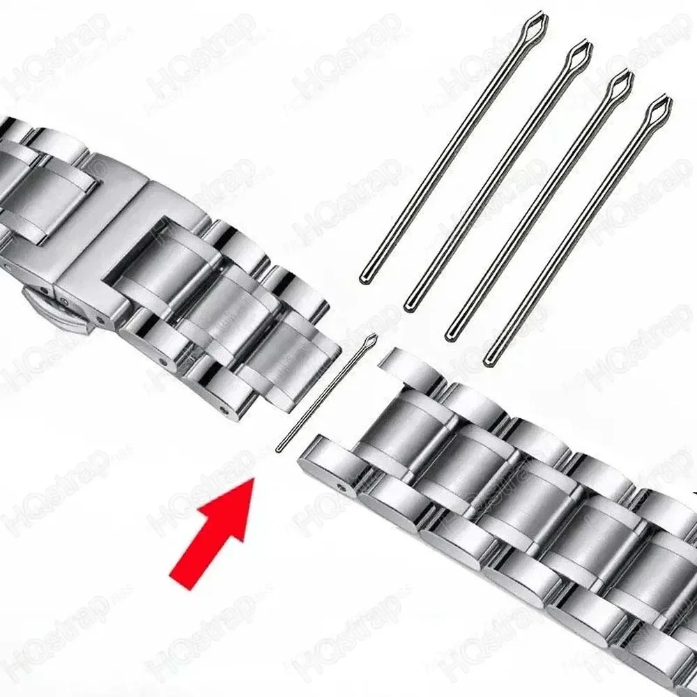 360pcs Watch Repair Tools Stainless Steel Watch Strap Link Pins Bar 6mm-23mm 18 Sizes with Box Watch Band Split Pins Accessories