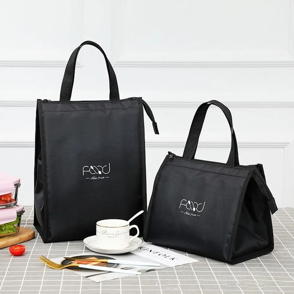 Waterproof Storage Bag Picnic Breakfast Organizer Cooler Lunch Bag Lunch Box Insulated Thermal Bag