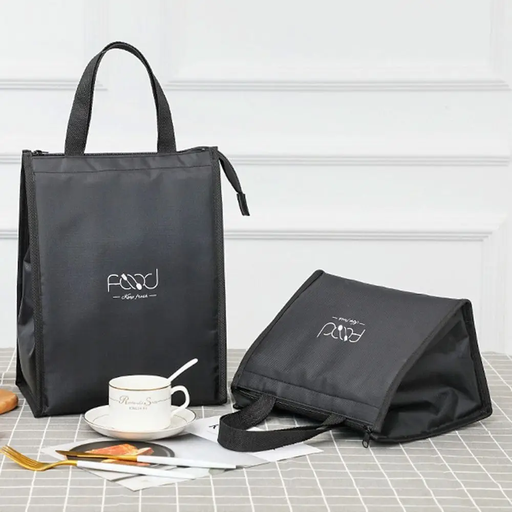 Waterproof Storage Bag Picnic Breakfast Organizer Cooler Lunch Bag Lunch Box Insulated Thermal Bag