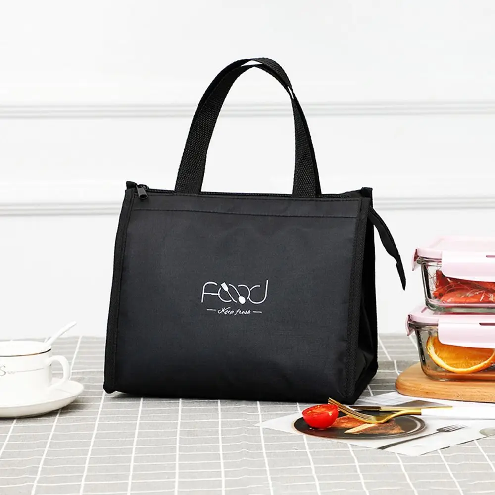 Waterproof Storage Bag Picnic Breakfast Organizer Cooler Lunch Bag Lunch Box Insulated Thermal Bag