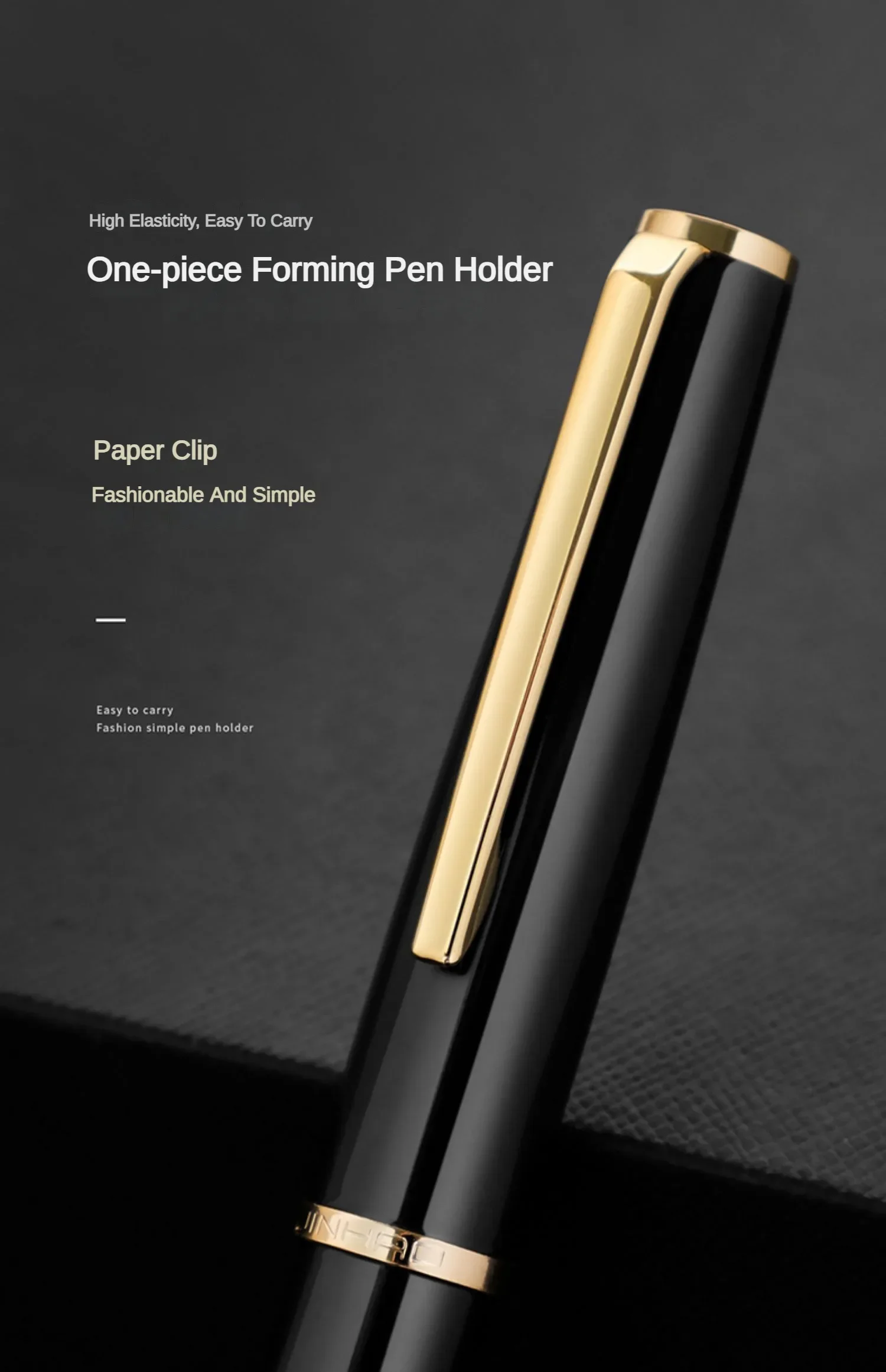 Jinhao 95 Fountain Pen Luxury Retro Design Elegant Material Clip M/F/EF Fine Nib Writing Pens Stationery Office Supplies PK 9019