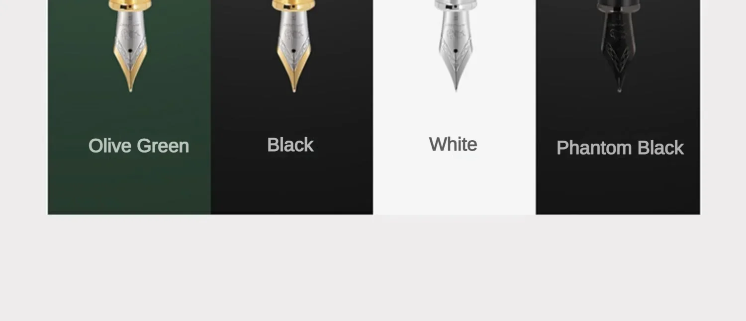 Jinhao 95 Fountain Pen Luxury Retro Design Elegant Material Clip M/F/EF Fine Nib Writing Pens Stationery Office Supplies PK 9019