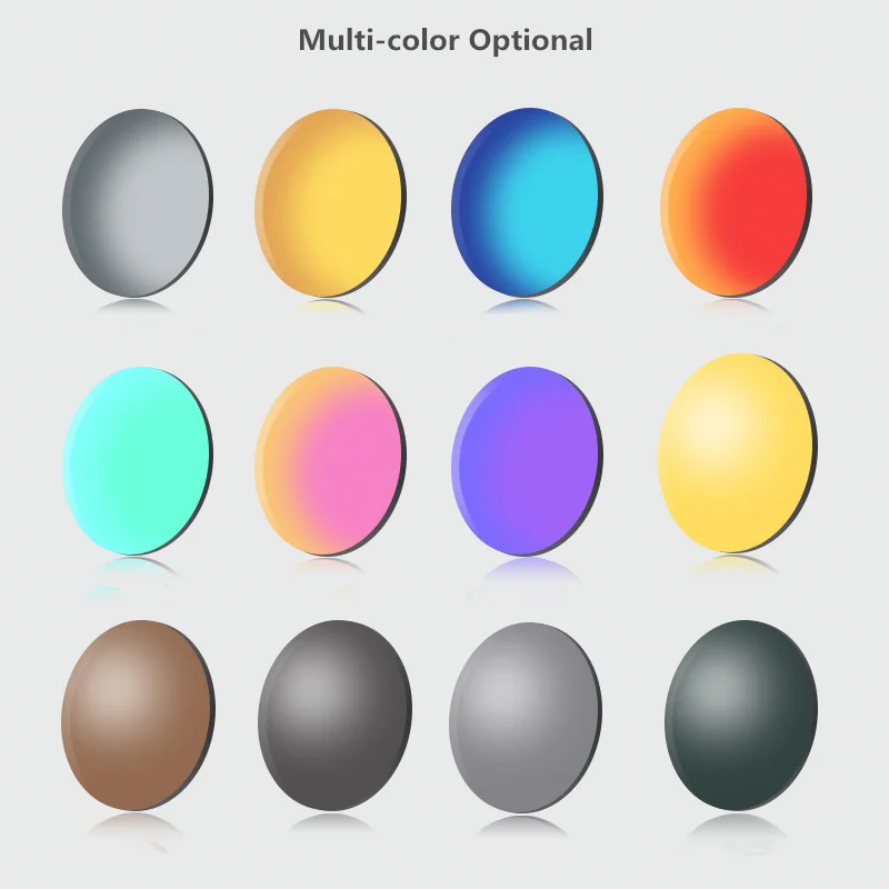 Polarized Sunglasses Prescription Lens 1.61 1.67 Aspheric UV Sun Glasses Myopia Optic Presbyopia Driving Fishing Colorful Lenses
