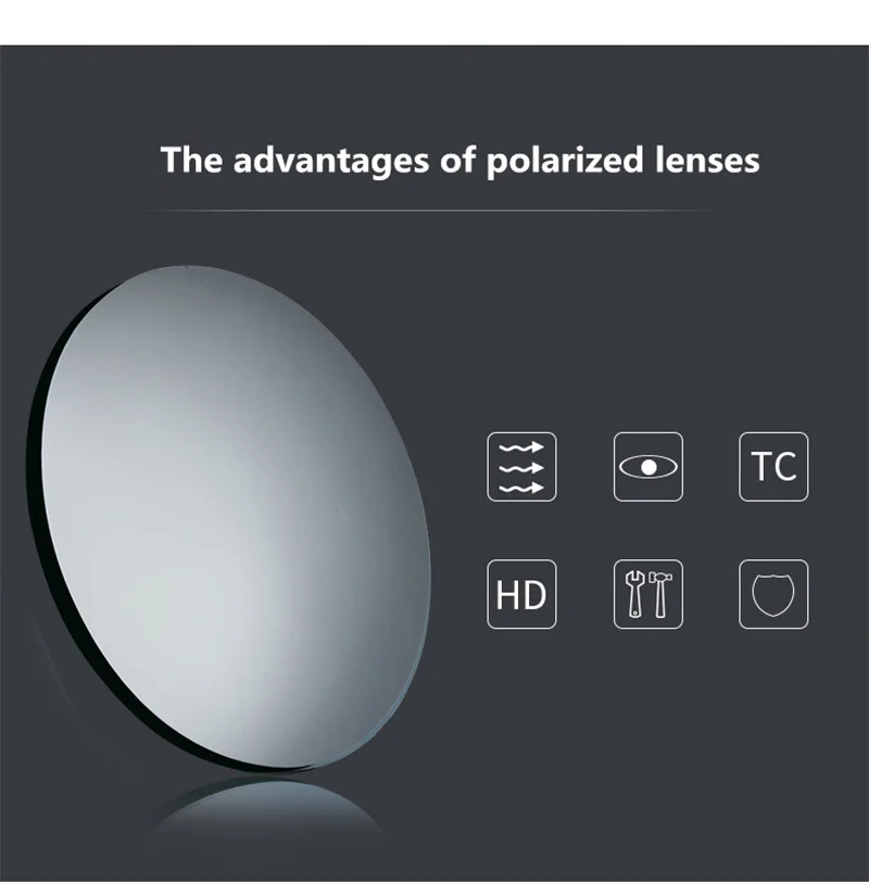 Polarized Sunglasses Prescription Lens 1.61 1.67 Aspheric UV Sun Glasses Myopia Optic Presbyopia Driving Fishing Colorful Lenses
