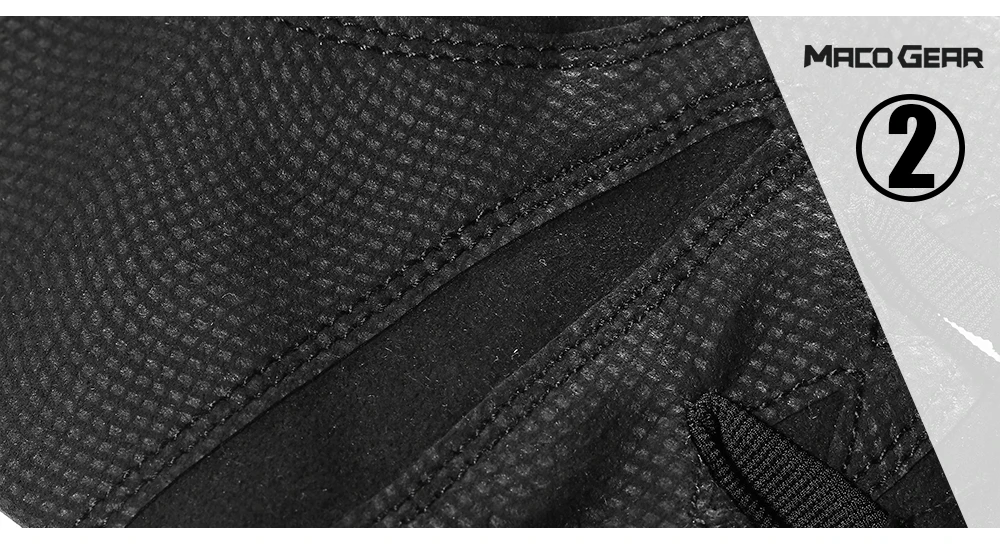 Touchscreen PU Leather Motorcycle Gloves Racing Pit Bike Riding Motorbike Moto Motocross Enduro Non-slip Protective Gear Men
