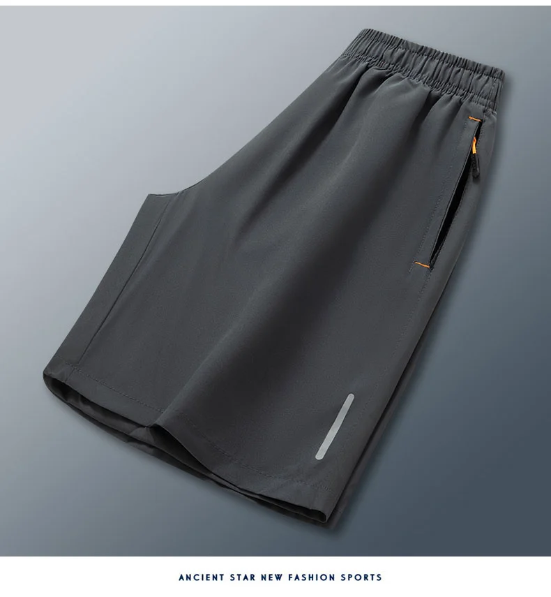 Shorts for men's popular casual pants, men's ice silk pants, sports casual pants, high-quality trendy pants, quick drying pants,