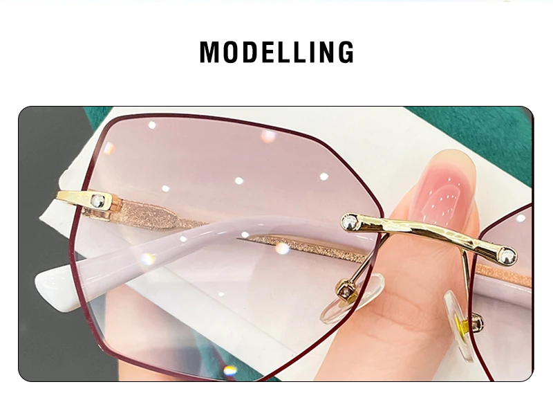 CRIXALIS Fashion Butterfly Reading Sunglasses Women Computer Glasses Anti Blue Light Female Gradient Presbyopic Lens +1.0 +2.0