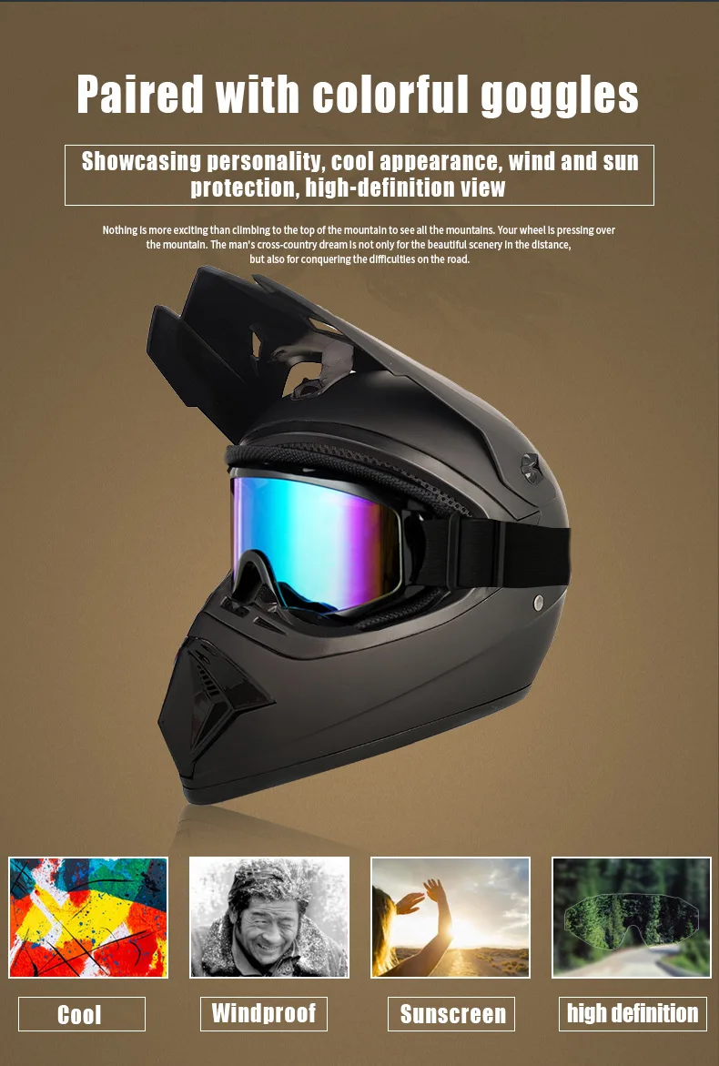 Motorcycle Helmet Children Off-road Helmet For Kids child MotoBike Downhill AM DH Cross safety Helmet Capacete Motocross Casco