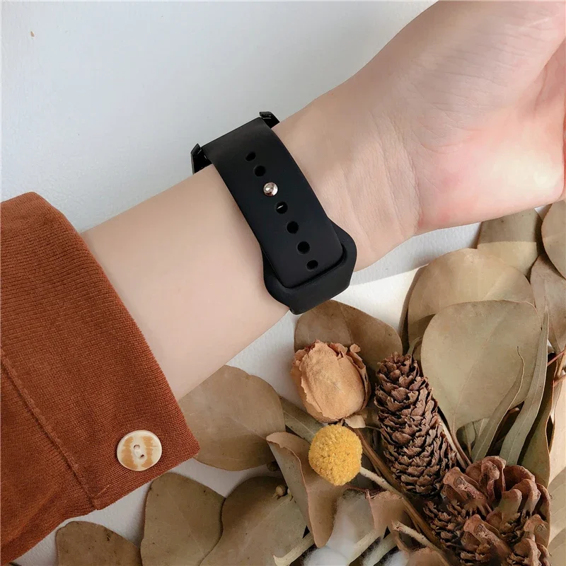 20mm/22mm Silicone band For Amazfit GTS 4/3/2/2e/GTS2 Mini/GTR 42mm/47mm/GTR 4/3 Pro/2 Sport Watch Bracelet Amazfit bip strap
