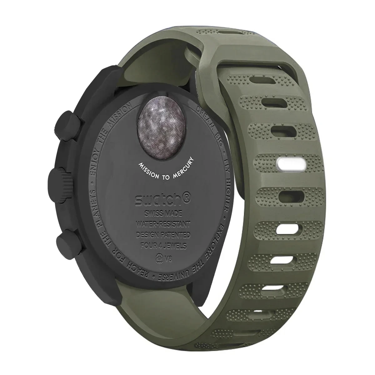 Silicone Band For Omega X Swatch Joint MoonSwatch Strap Sport Waterproof Bracelet 20 22mm For Samsung Watch 7 40/44mm Watchband