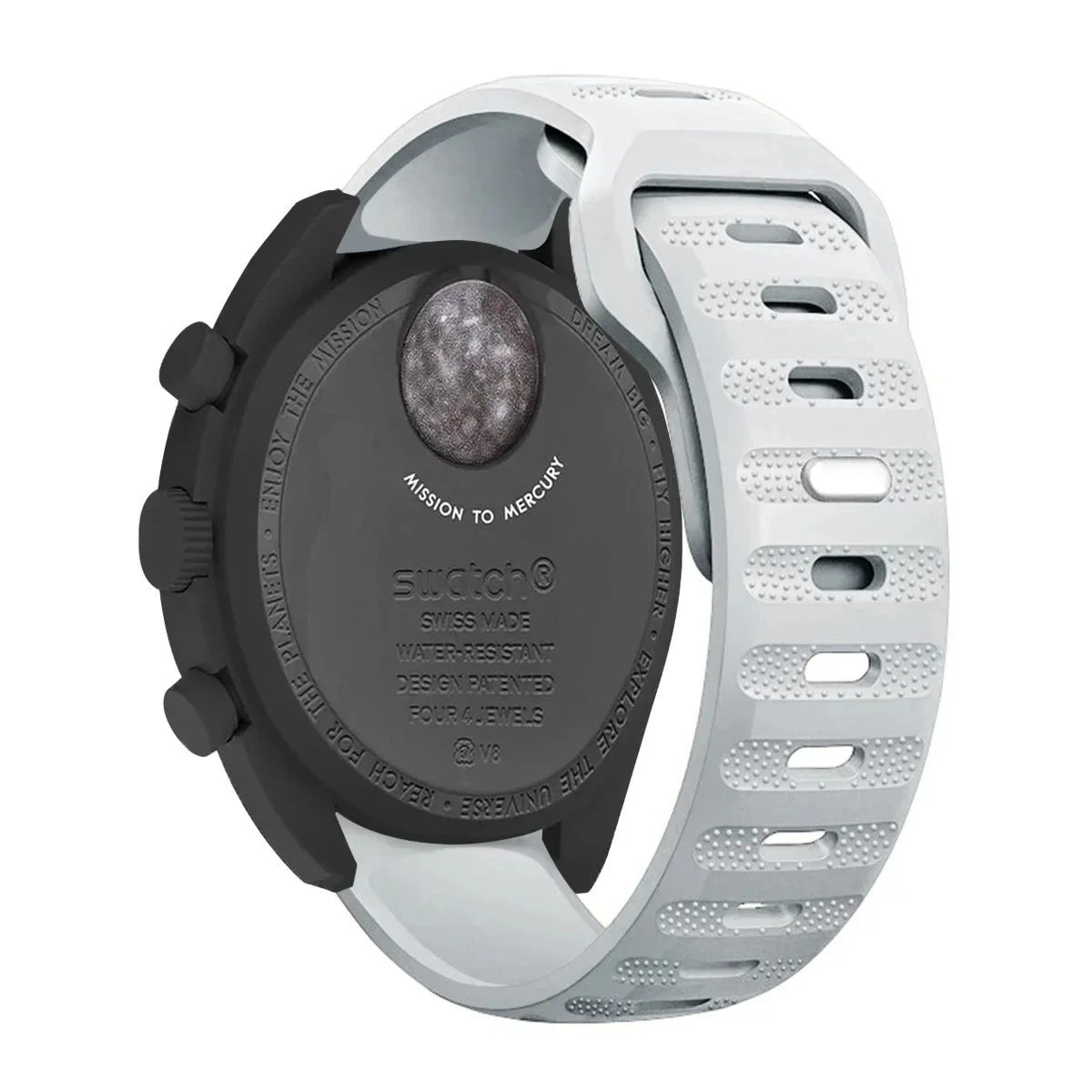Silicone Band For Omega X Swatch Joint MoonSwatch Strap Sport Waterproof Bracelet 20 22mm For Samsung Watch 7 40/44mm Watchband