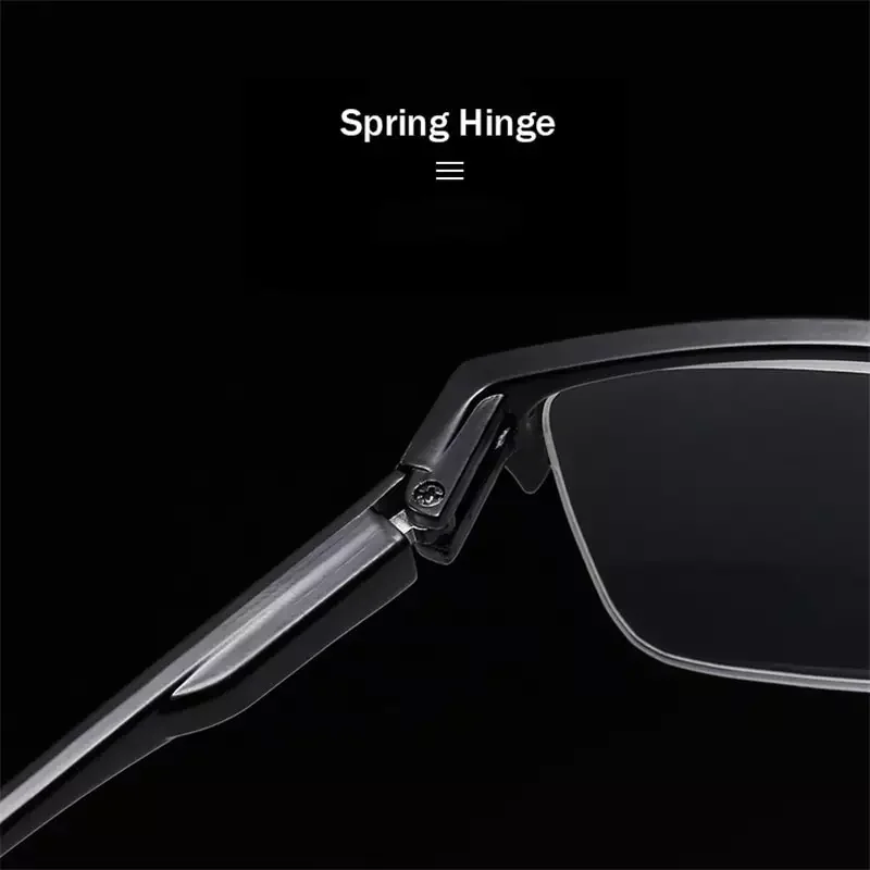 Men Reading Glasses Half-Frame Ultrlight Presbyopia Glasses 2023 Women Eyewear +0.75 To +4.0 Unisex Reading Glasses