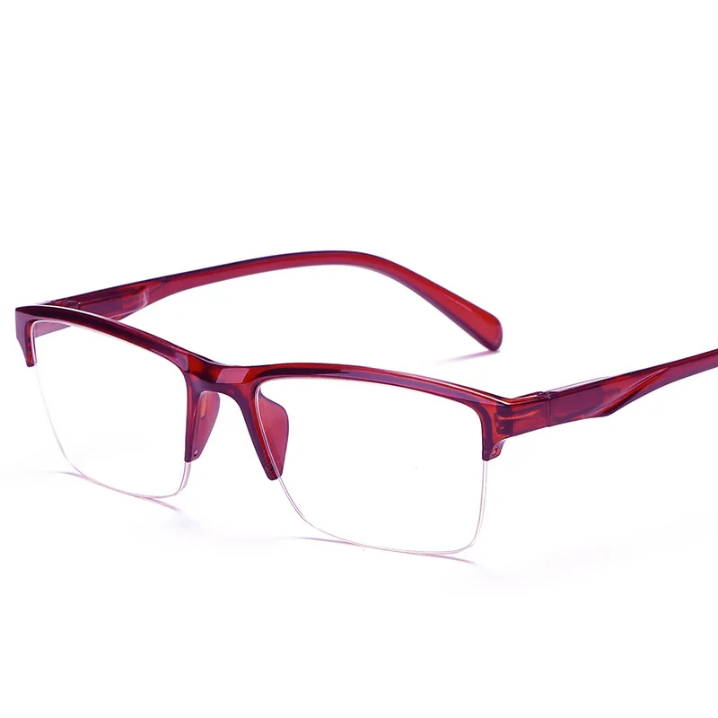 Men Reading Glasses Half-Frame Ultrlight Presbyopia Glasses 2023 Women Eyewear +0.75 To +4.0 Unisex Reading Glasses