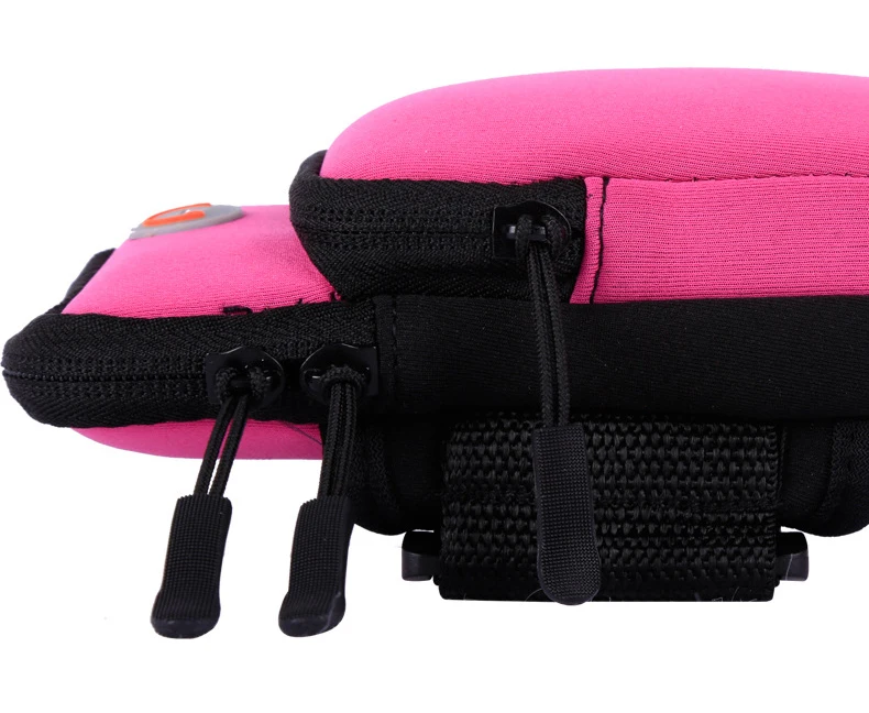 Sport Running Arm Bag Fitness Arm Band Bag Pouch Jogging Mobile Phone Holder Pouch Belt GYM Cover for Smartphone 6"