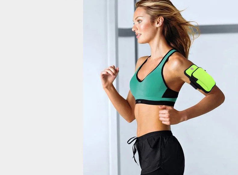Sport Running Arm Bag Fitness Arm Band Bag Pouch Jogging Mobile Phone Holder Pouch Belt GYM Cover for Smartphone 6"