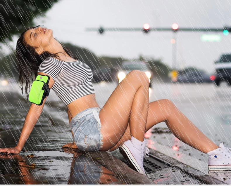 Sport Running Arm Bag Fitness Arm Band Bag Pouch Jogging Mobile Phone Holder Pouch Belt GYM Cover for Smartphone 6"