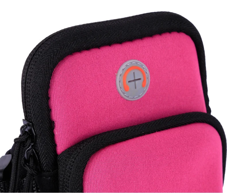 Sport Running Arm Bag Fitness Arm Band Bag Pouch Jogging Mobile Phone Holder Pouch Belt GYM Cover for Smartphone 6"