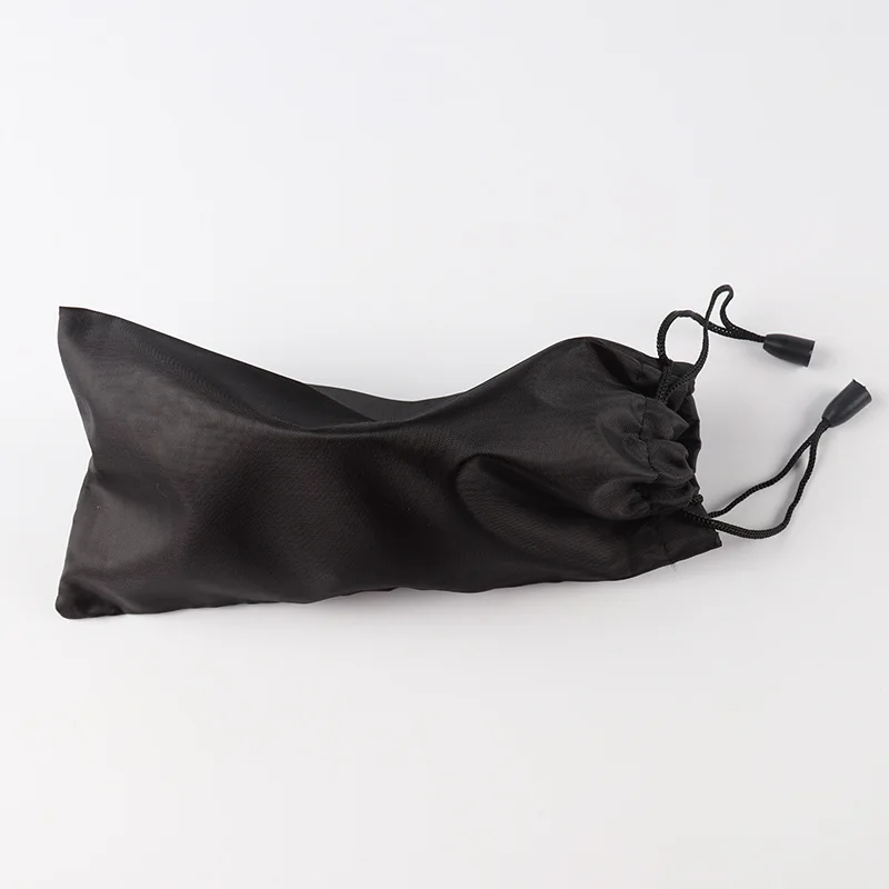 Sunglasses Storage Bag Women Men Black Waterproof Portable Storage Bag Dustproof Drawstring Fashion Glasses Bag Simple Accessory