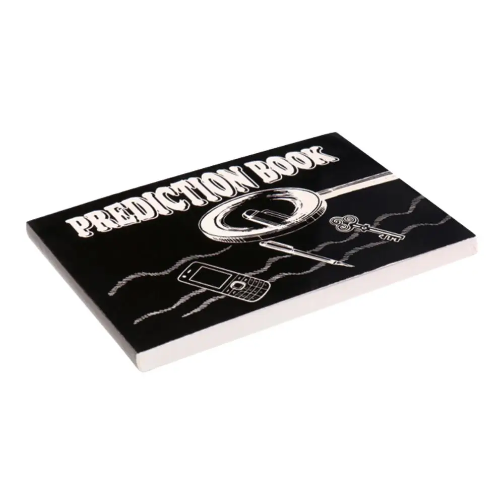 1pcs Prediction Book Magic Trick Magic Props Gimmick Stage Close Up Fire Comedy Accessories Children Beginners Primary Tricks