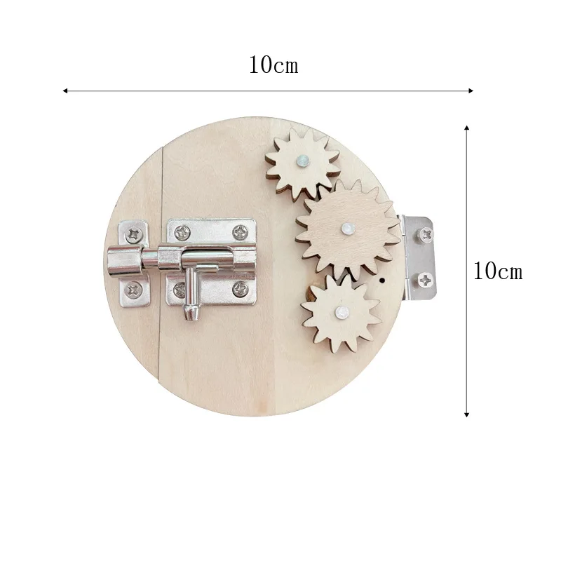 Busy Board Montessori Accessories Diy Toys For Children Baby Busyboard Parts Teaching Aids Early Education Learning Skills Toys