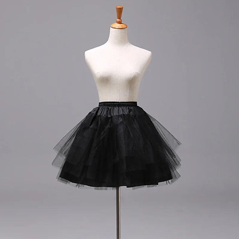 Flower Girls Petticoat Underskirt Cosplay Party Children Kids Enfant Fille Lolita Ballet Tutu Skirt Enaguas Sottogonna Mini