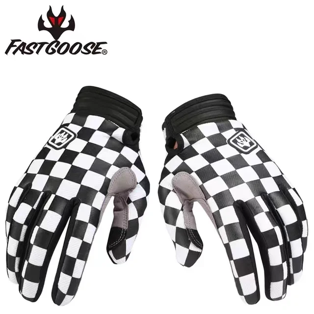 Motocross MX Gloves Motorcycle Full Finger Bike BMX MTB ATV Off Road Mountain Cycling Luvas M-XL