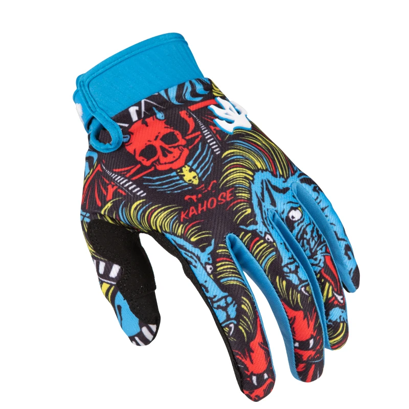 Motocross MX Gloves Motorcycle Full Finger Bike BMX MTB ATV Off Road Mountain Cycling Luvas M-XL