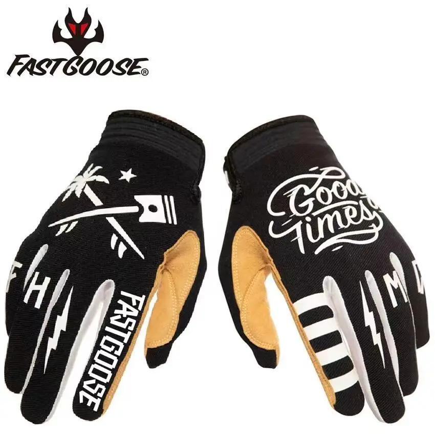 Motocross MX Gloves Motorcycle Full Finger Bike BMX MTB ATV Off Road Mountain Cycling Luvas M-XL