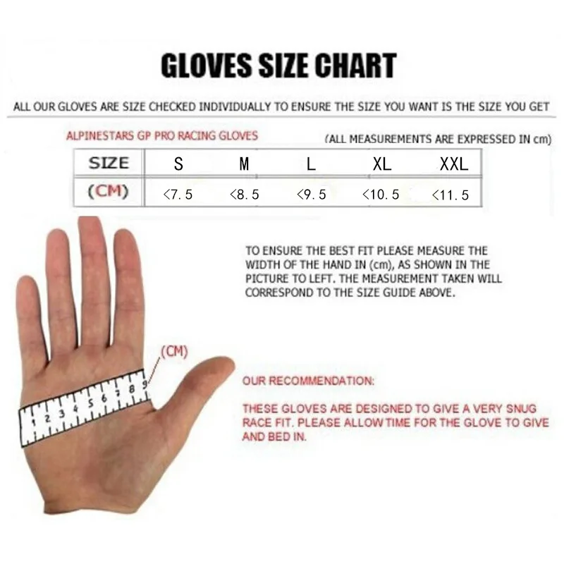 Motocross MX Gloves Motorcycle Full Finger Bike BMX MTB ATV Off Road Mountain Cycling Luvas M-XL