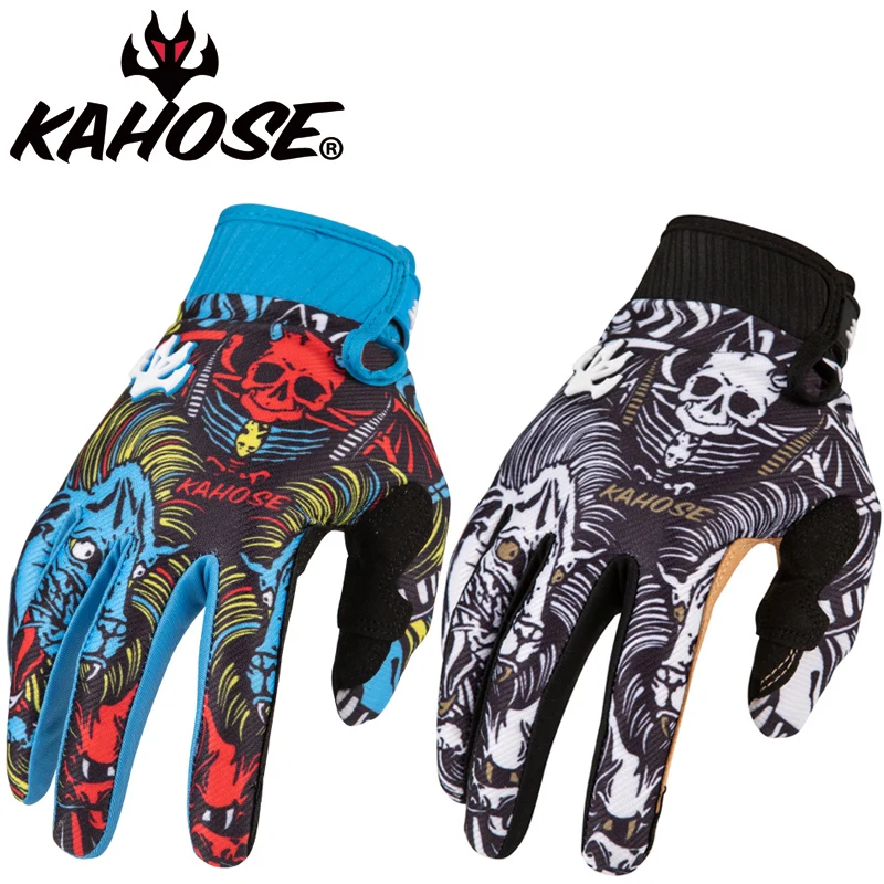 Motocross MX Gloves Motorcycle Full Finger Bike BMX MTB ATV Off Road Mountain Cycling Luvas M-XL