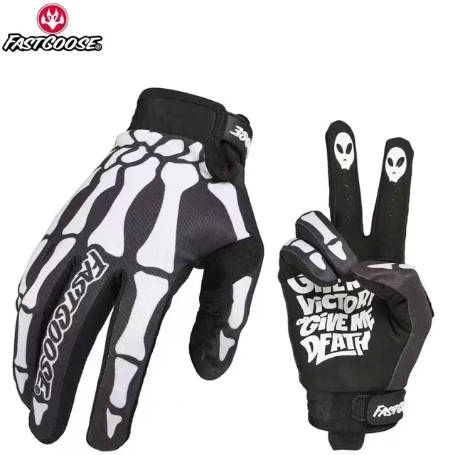 Motocross MX Gloves Motorcycle Full Finger Bike BMX MTB ATV Off Road Mountain Cycling Luvas M-XL