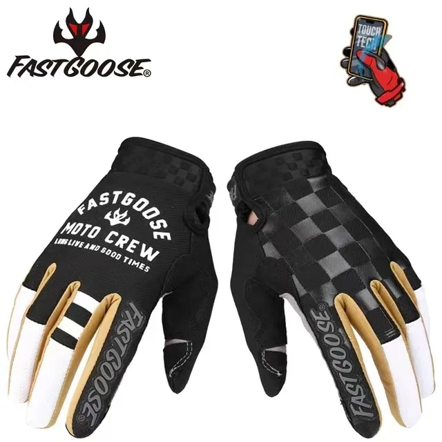 Motocross MX Gloves Motorcycle Full Finger Bike BMX MTB ATV Off Road Mountain Cycling Luvas M-XL