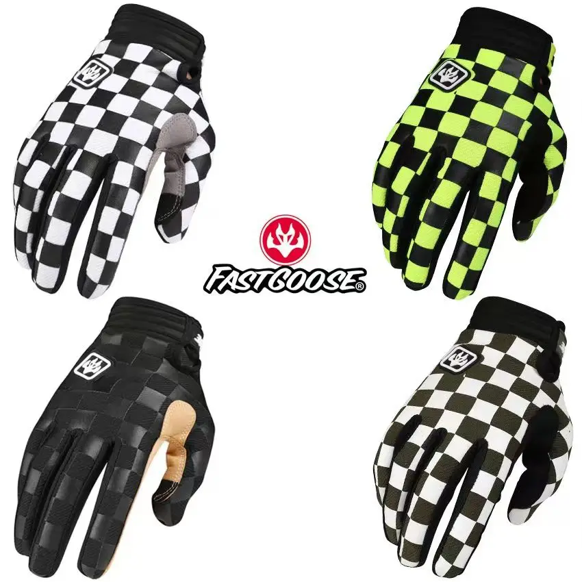 Motocross MX Gloves Motorcycle Full Finger Bike BMX MTB ATV Off Road Mountain Cycling Luvas M-XL