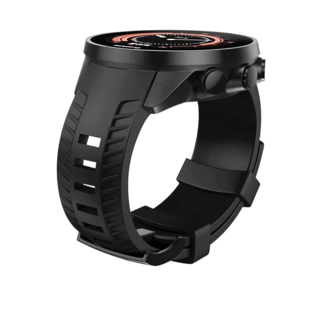 24mm Rubber Silicone Strap For Suunto 9 Smart Watch Wristband For Suunto 9 Baro Replacement Bracelet Spartan Sport Watch Band