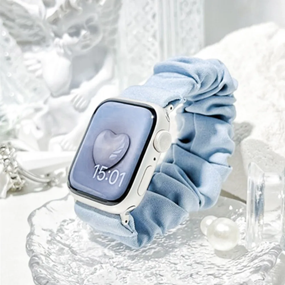 Fabric Strap For Apple Watch Band 44mm 40 42 46 45 41 38 49mm Solo Loop Bracelet For Iwatch Series Ultra 12 11 10 8 9 6 7 5 SE 4