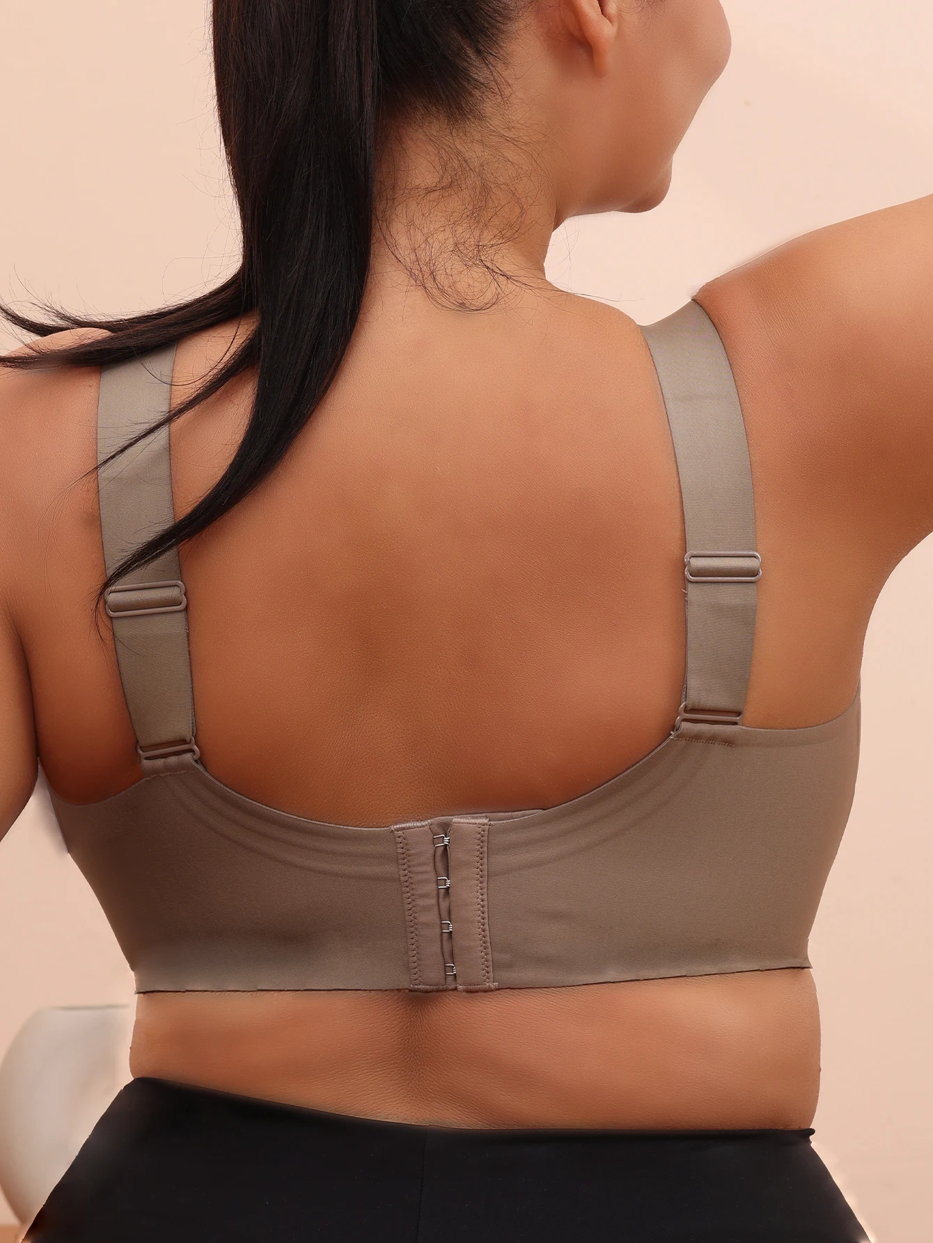 Big breasted sleeping bra for women 6XL without steel rims gathered without scars plus size vest yoga exercise anti sagging bra
