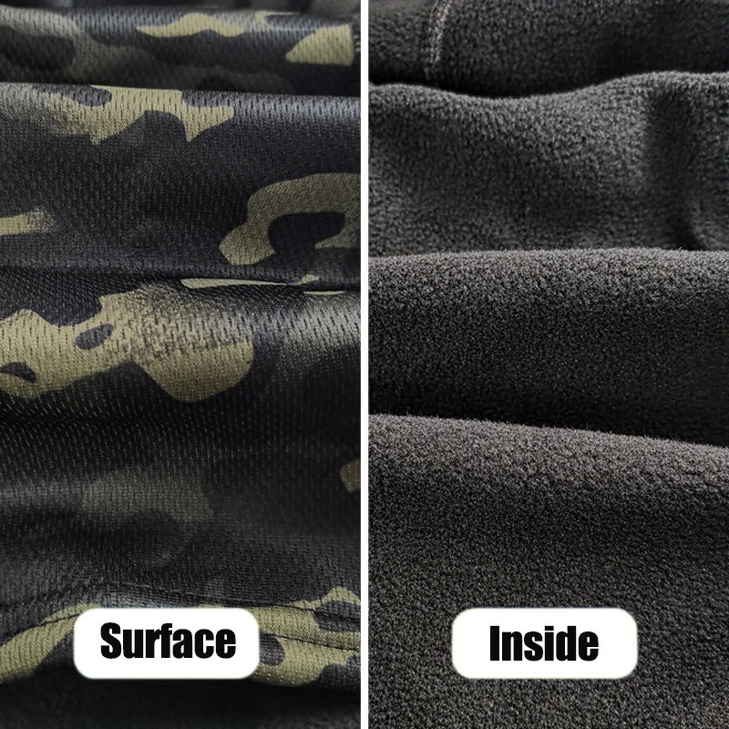Winter Keep Warm Camouflage Balaclava Polar Fleece Cycling Full Face Mask Outdoor Motorcycle Ski Helmet Inner Cap Mask