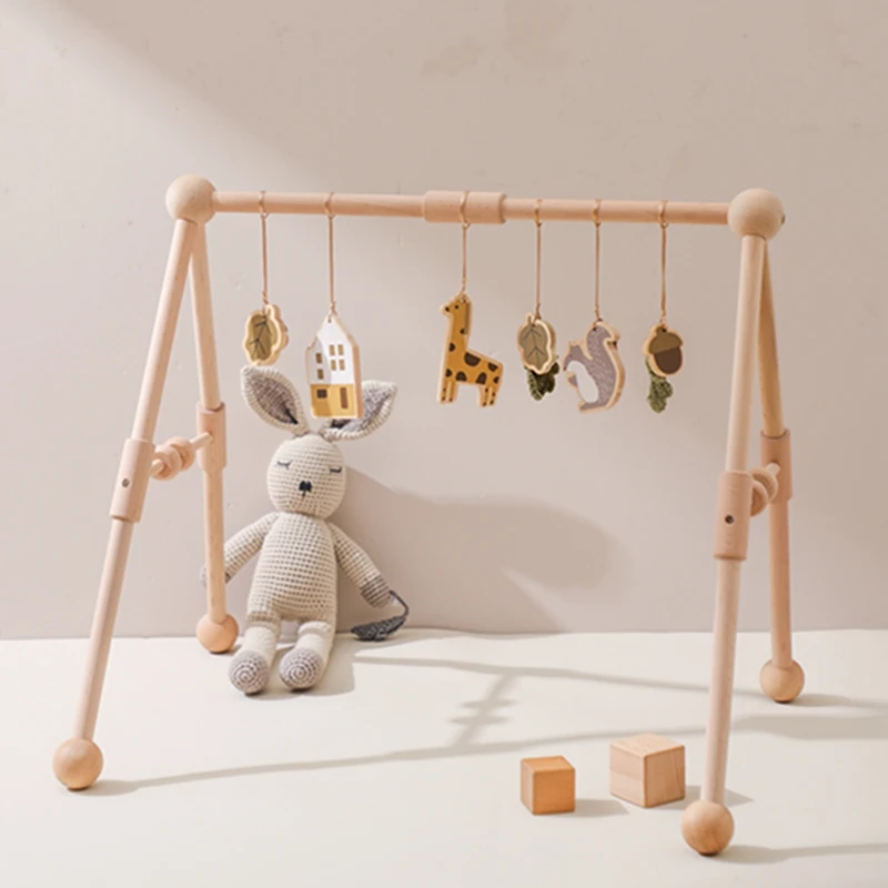 A Baby Play Gym Set Cartoon Cloud Rattle Pendant Baby Room Crib Stroller Decorative Toys Soft Cotton Baby Sensory Toys Baby Gift