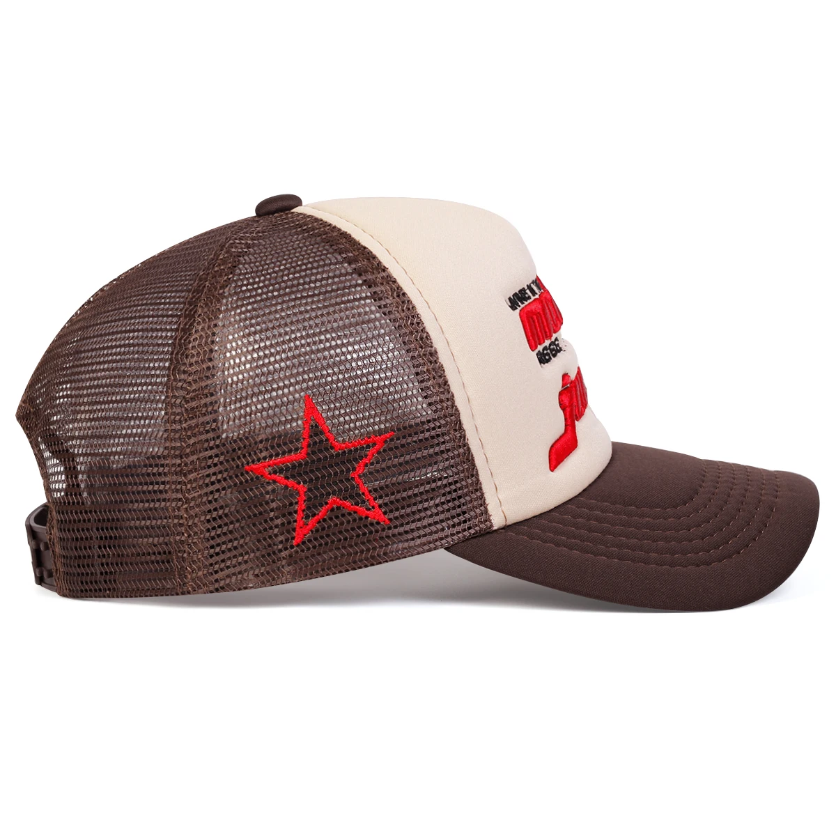 Unisex Modern Junkie Letter Embroidery Baseball Net Caps Spring and Summer Outdoor Adjustable Casual Hats Sunscreen Hat