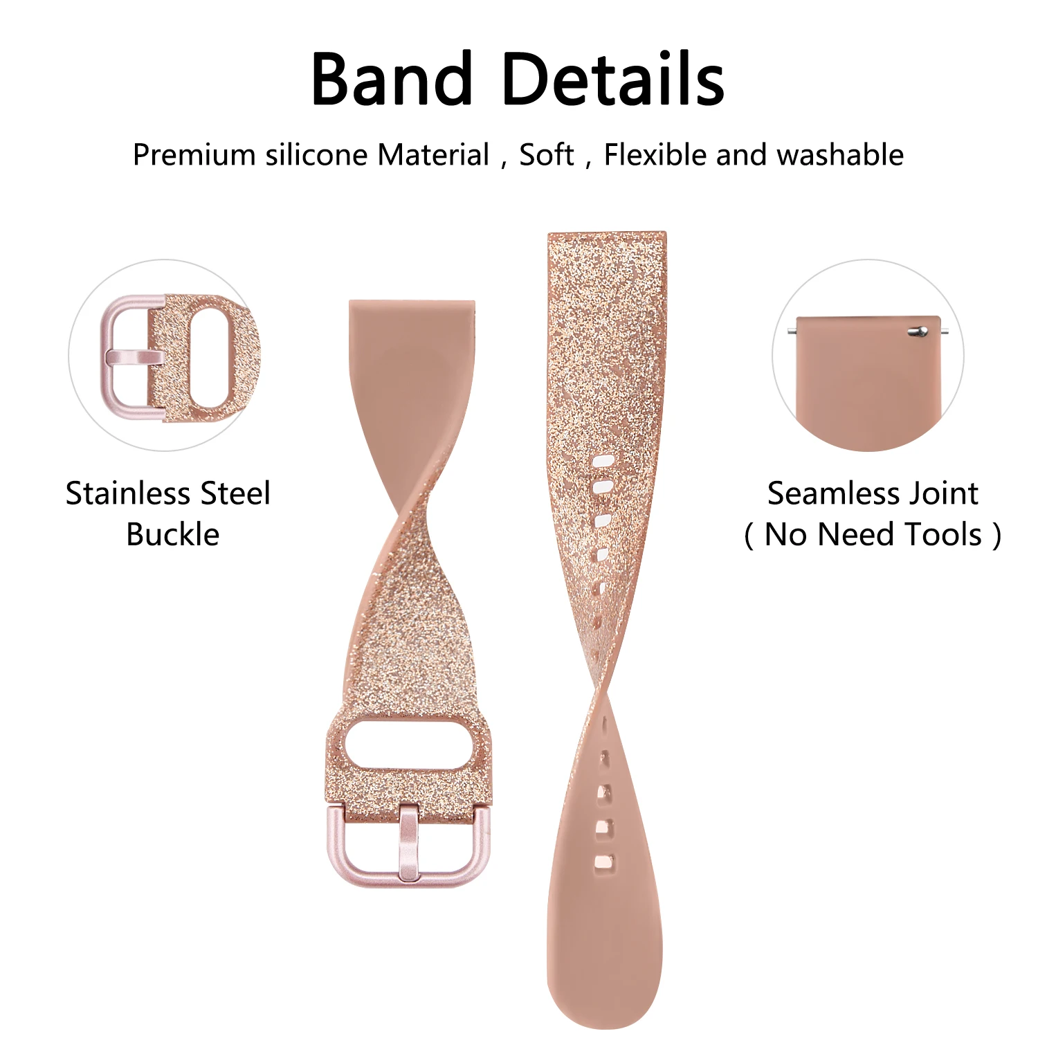 20mm Band For Samsung Galaxy Watch 7 6 5 4 40/44mm Strap For Galaxy Watch 4 6 Classic/Active 2/5Pro/Watch 3 41mm Bracelet