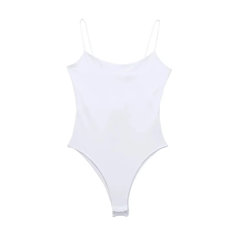 MUJER 2025 Sexy Tight Bodys for Women White Black Backless Bodysuit Women One Pieces Jumpsuits for Women Sexy Lingerie Bodysuit