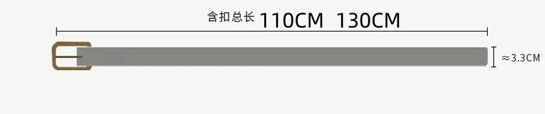 3.3cmX110cmX130cm 2024 High Quality New Men Elastic Braided Belt Casual Women Canvas Korean All Match Pin Buckle White Black