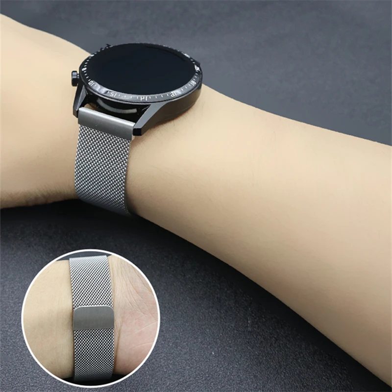 Milanese Loop Strap for Huawei Watch GT 7 46mm 41mm Magnetic Bracelet For Huawei GT7 Pro GT6 GT5 GT4 GT3 2 Stainless Steel Band