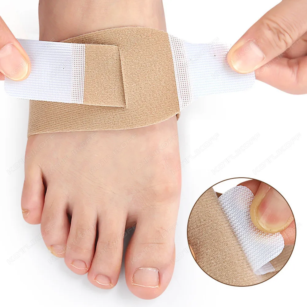 1 Pair Arch Support Orthopedic Bandage Flat Feet  Pain Relief Foot Pads For Shoes Men Women Foot Valgus Sports Insoles Inserts