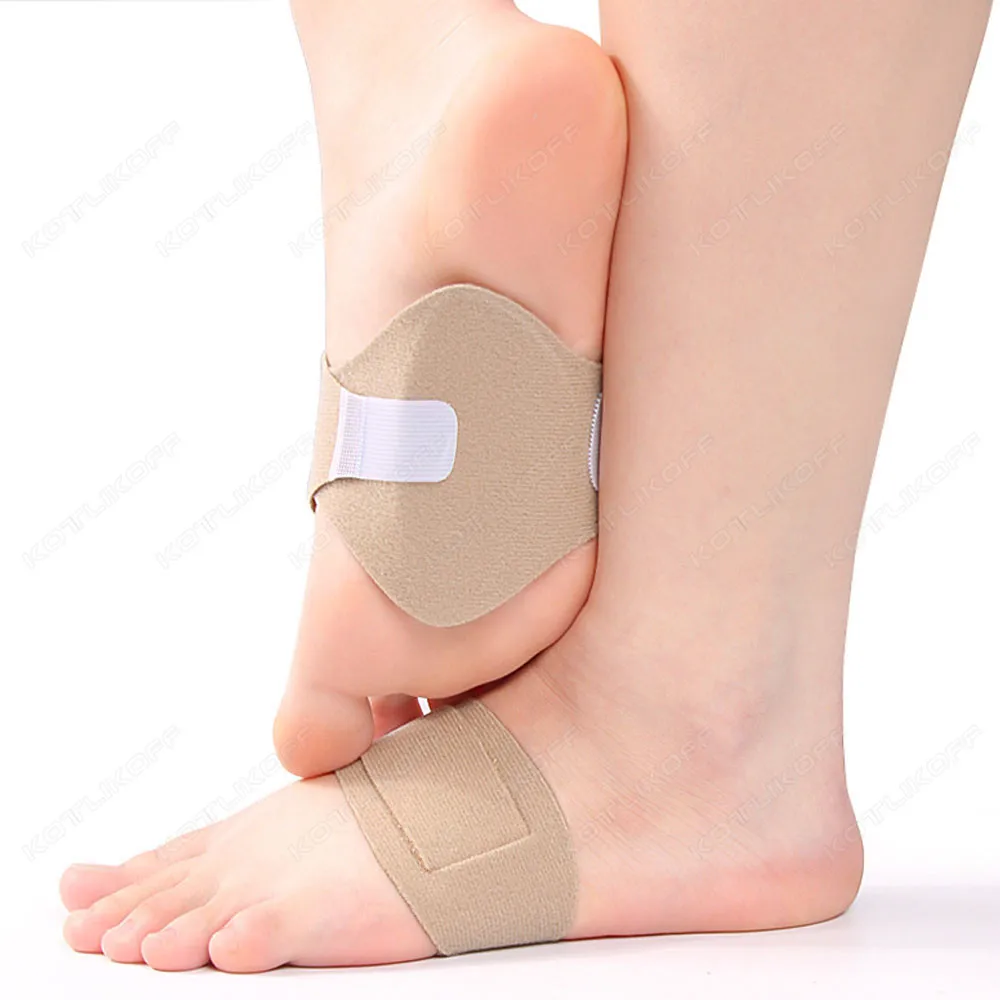 1 Pair Arch Support Orthopedic Bandage Flat Feet  Pain Relief Foot Pads For Shoes Men Women Foot Valgus Sports Insoles Inserts