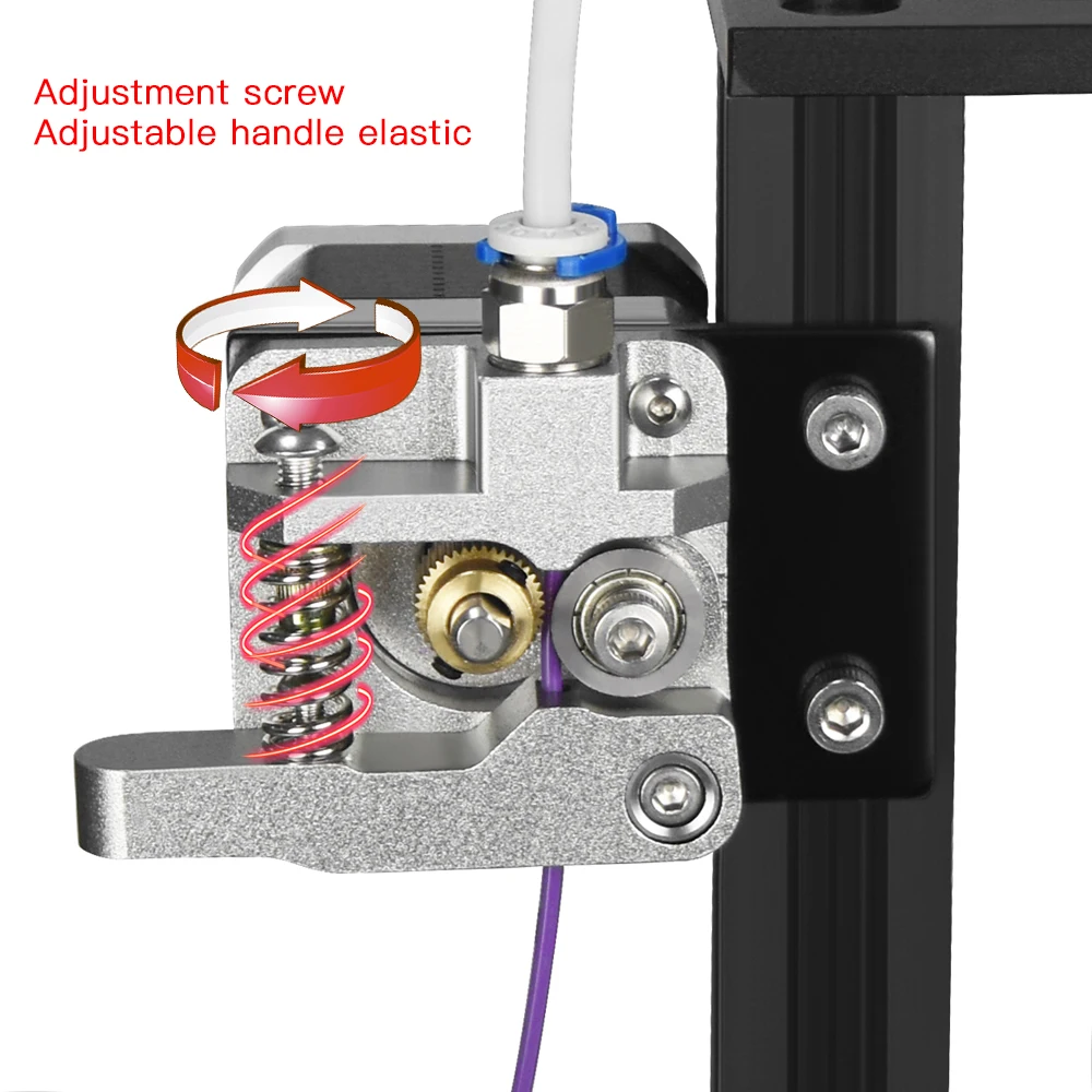 Aluminum Upgrade Bowden Extruder MK8 Extruder Drive Feed Kit 3D Printer Parts For Creality Ender3/Ender3 PRO/Ender5/CR10/CR-10S