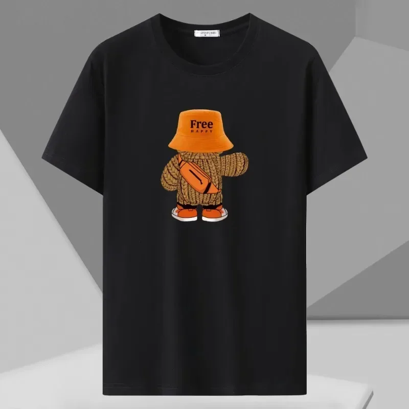 Printed T-shirt Men Plus Size Pro Choice Oversized T Shirt 110-175kg 6XL/7XL Round Neck Short Sleeve Tops Big Size 티셔츠 Camiseta