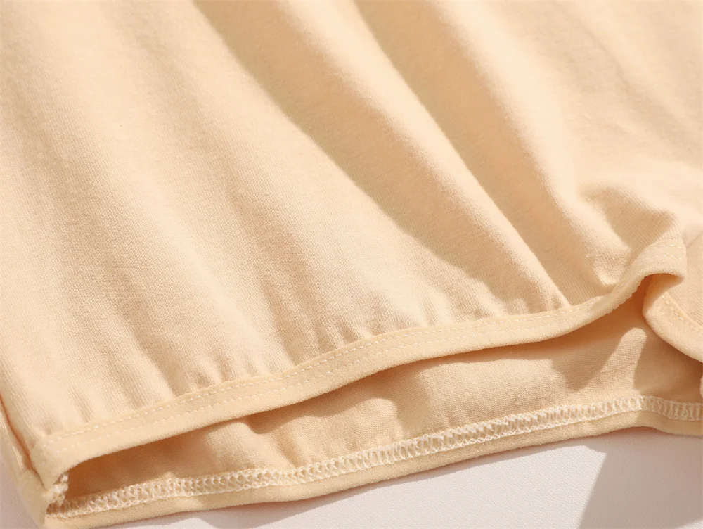 Women Seamless Mide Rise Panties Cotton Underwear Women's Boxer Pants Fashion Seamless Safty Pants Female Breathable Lingerie