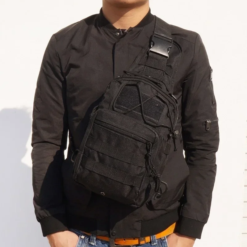Men's outdoor Chest Pack 900D Oxford Mountaineering Camping Fishing Trekking