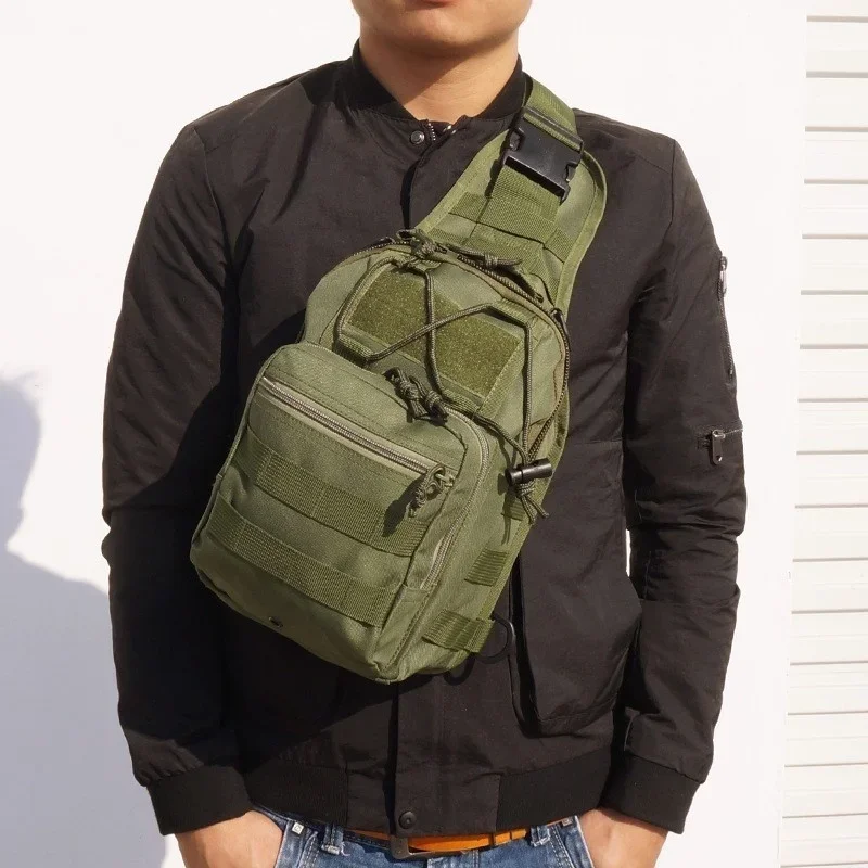 Men's outdoor Chest Pack 900D Oxford Mountaineering Camping Fishing Trekking
